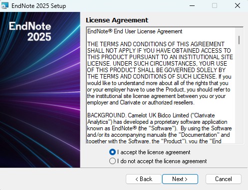 license agreement